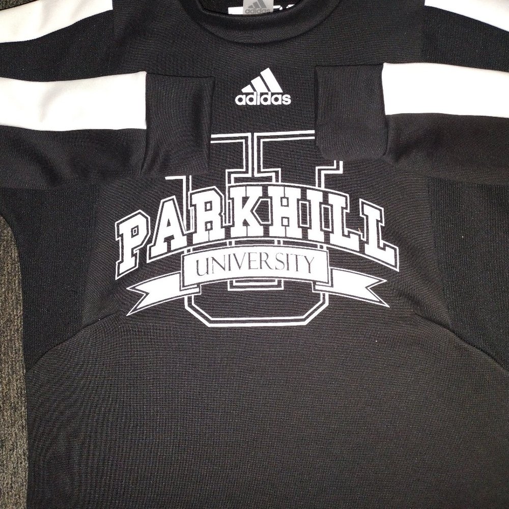 Black & White Long Sleeve Park Hill University Sweatshirt